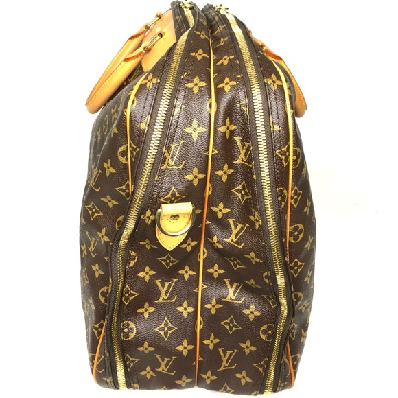 Authentic LOUIS VUITTON Monogram Alize 24 Heures Boston travel bag - Picture 5 of 16